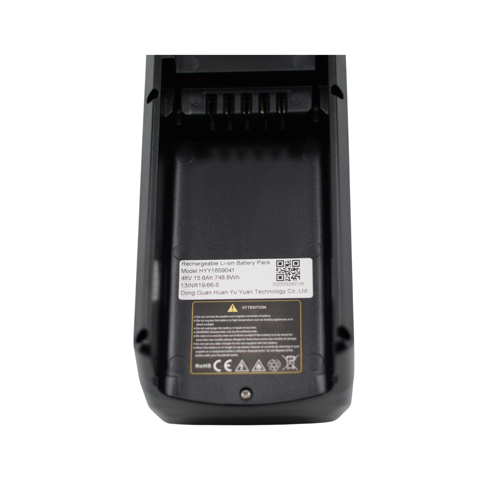 Accu - Fatbike - QMWheel V20, V20 Pro, S20, V30, V20 Max, V20 Limited 48V 15.6AH