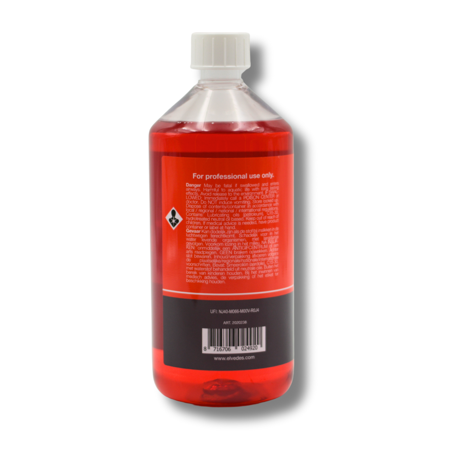 Brake Fluid - Fatbike Red Elvedes Hydraulic Brake Fluid Mineral Oil