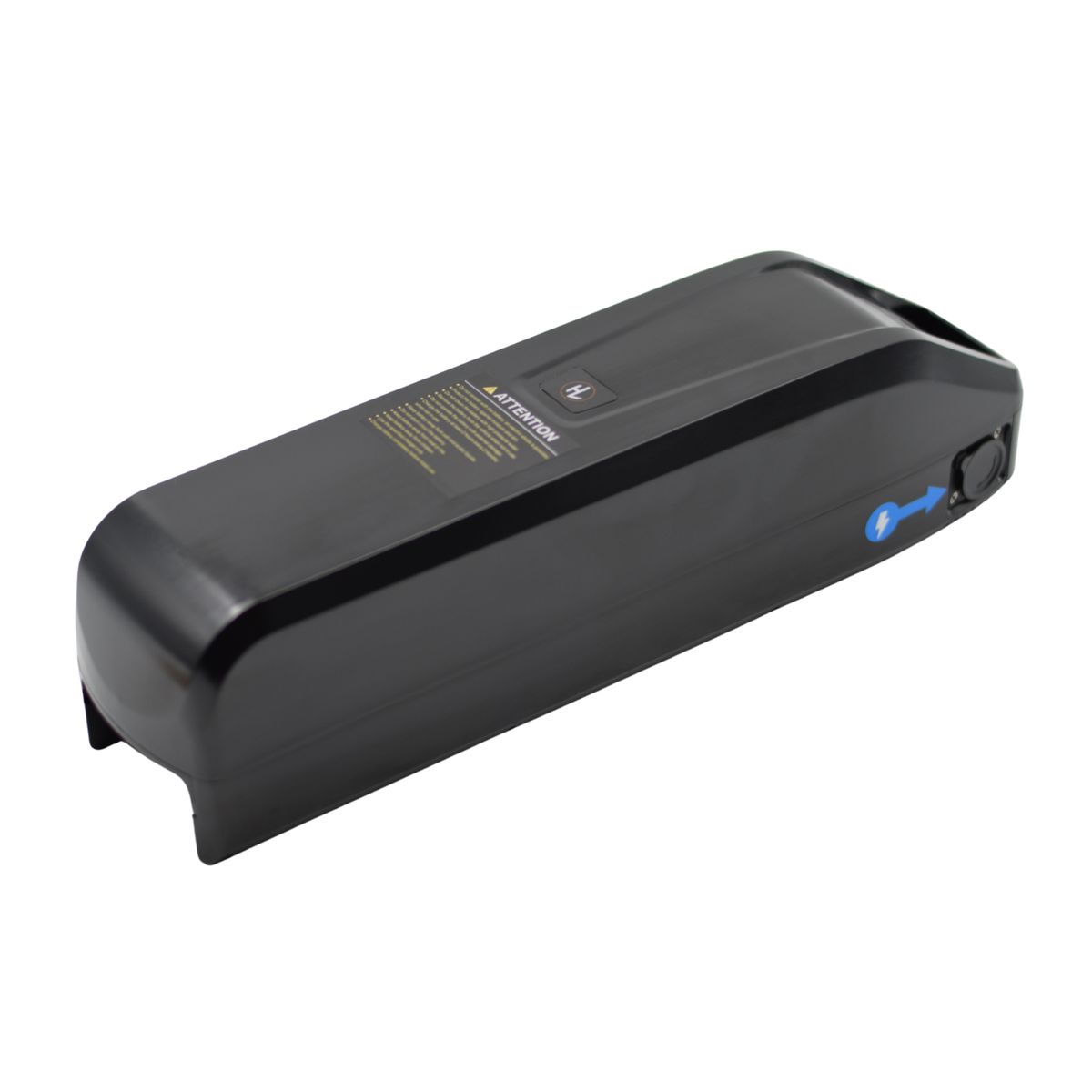 QMWheel S20 Pro Akku 48V 18Ah, schwarzer Rahmenakku mit Ladeanschluss