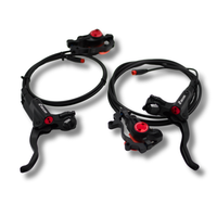 Fatbike Bremsset Zoom - Vorne & Hinten (Hydraulisch)