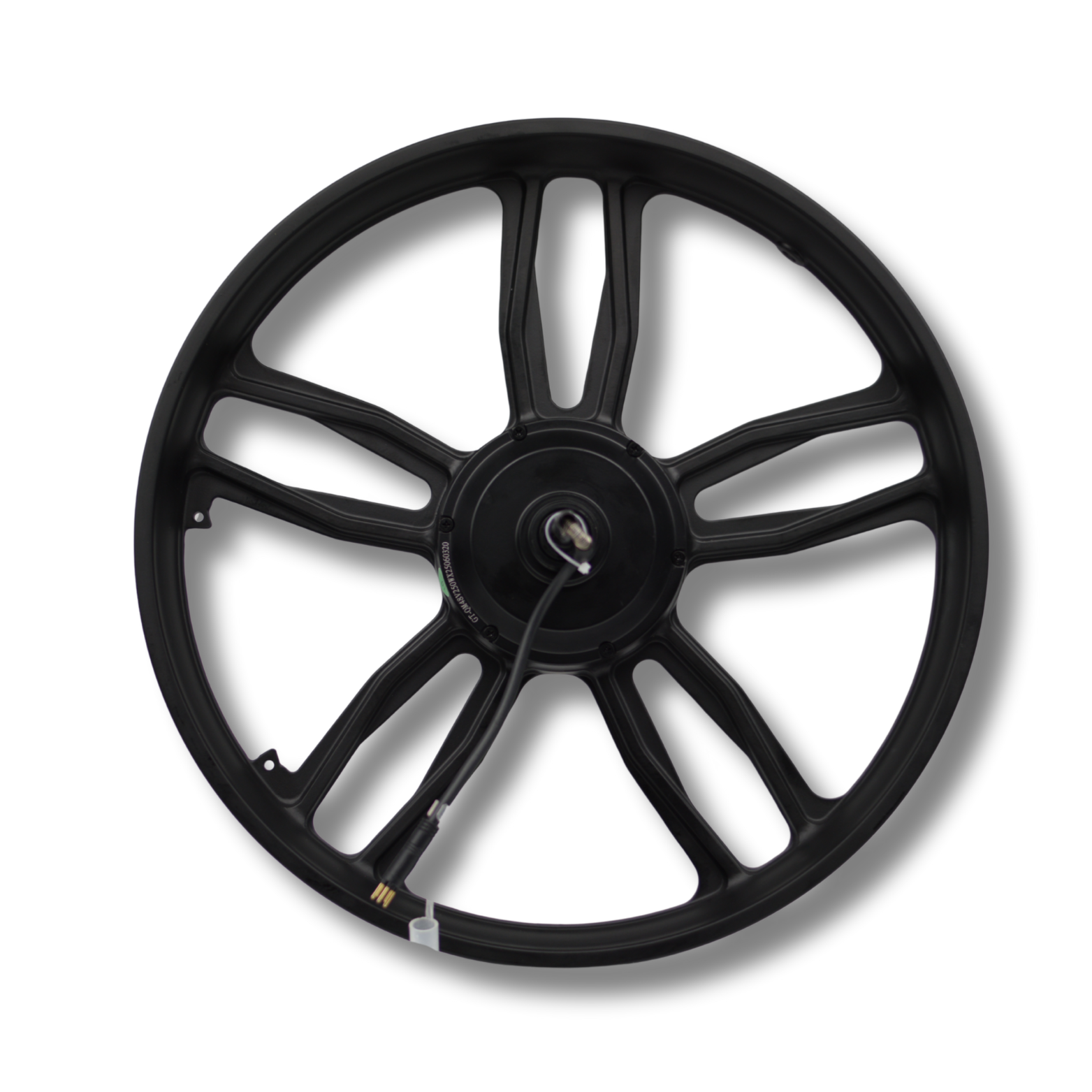 Motor + Velg (Achter) Qmwheel 250W (Zwarte Stekker) (Kleine Motor)