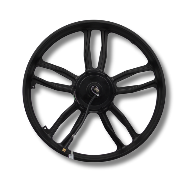 Motor + Velg (Achter) Qmwheel 250W (Zwarte Stekker) (Kleine Motor)