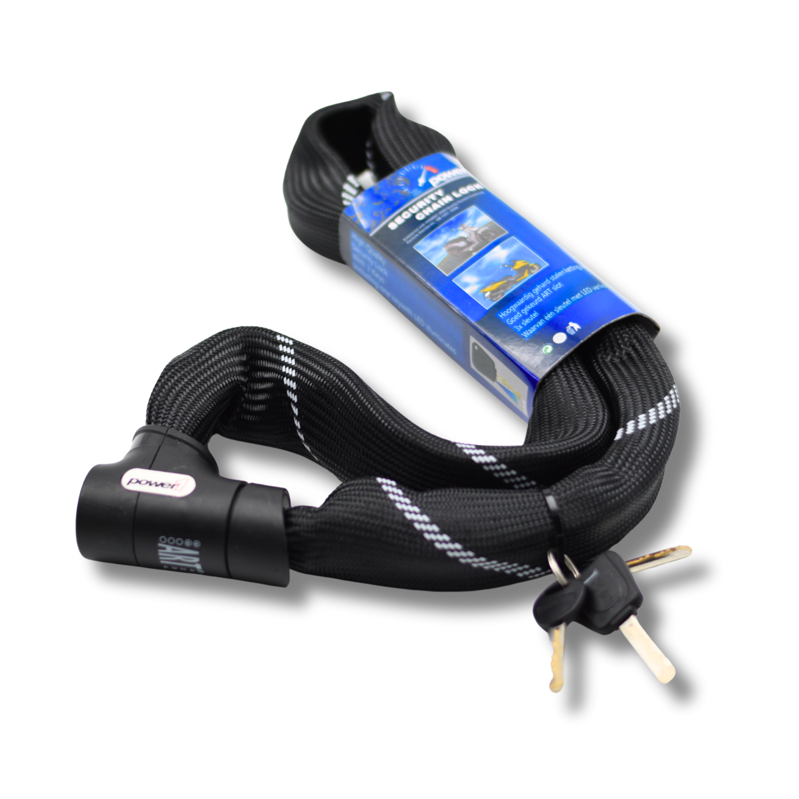 Chain Lock Power1 ART2 120cm - Fatbike - Bicycle - Scooter - Cargo bike