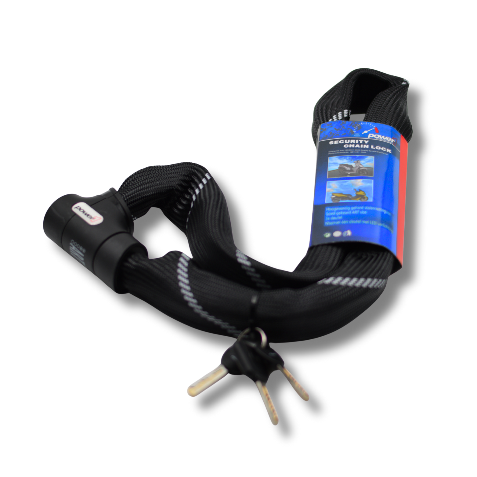 Chain Lock Power1 ART2 120cm - Fatbike - Bicycle - Scooter - Cargo bike