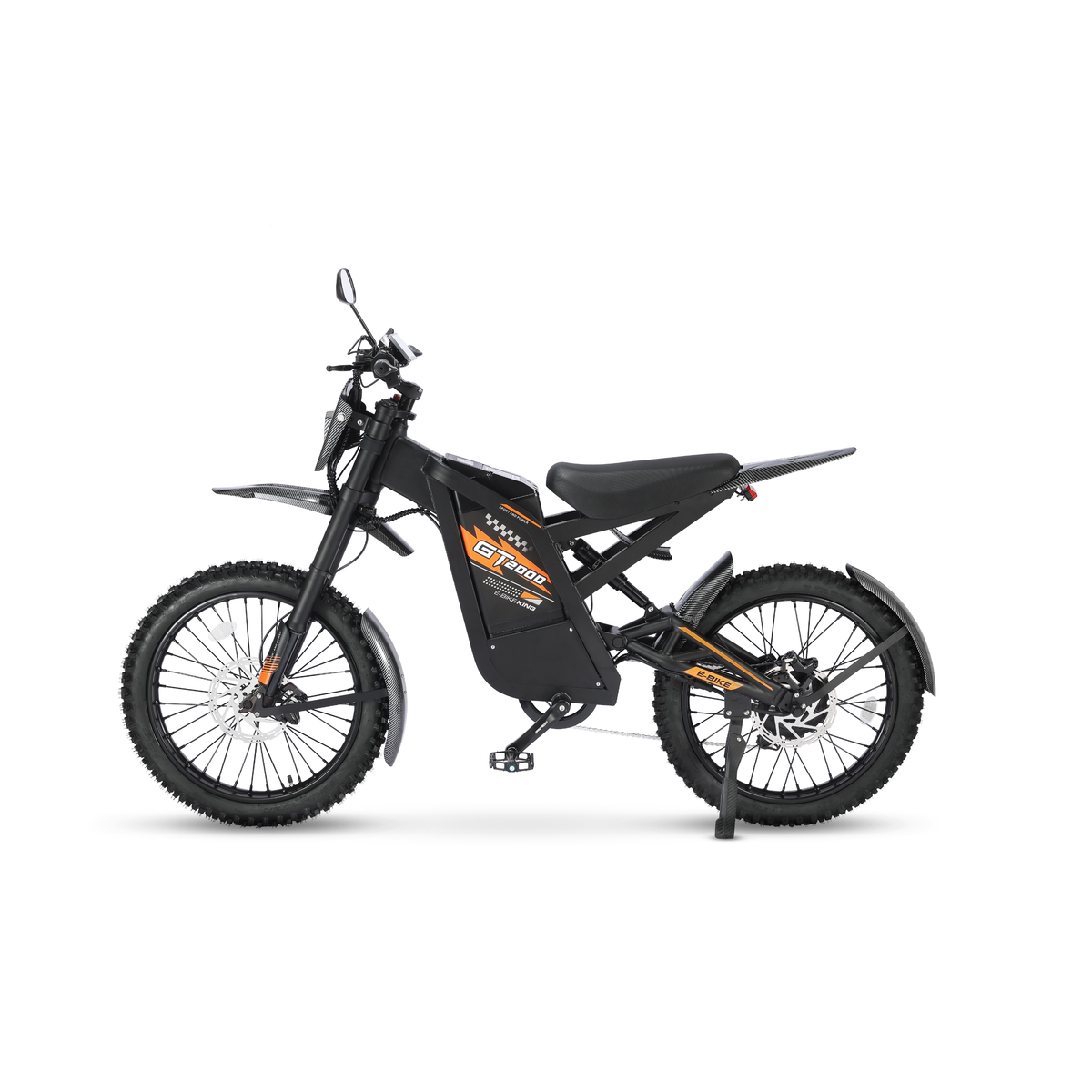 Ouxi GT2000 2.0 fatbike in oranje, andere zijde