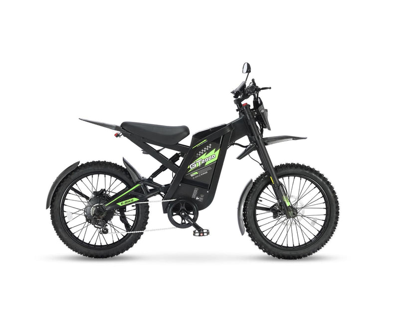 Ouxi GT2000 - Groen | Begrensd 250W of Opvoerbaar 60 km/u