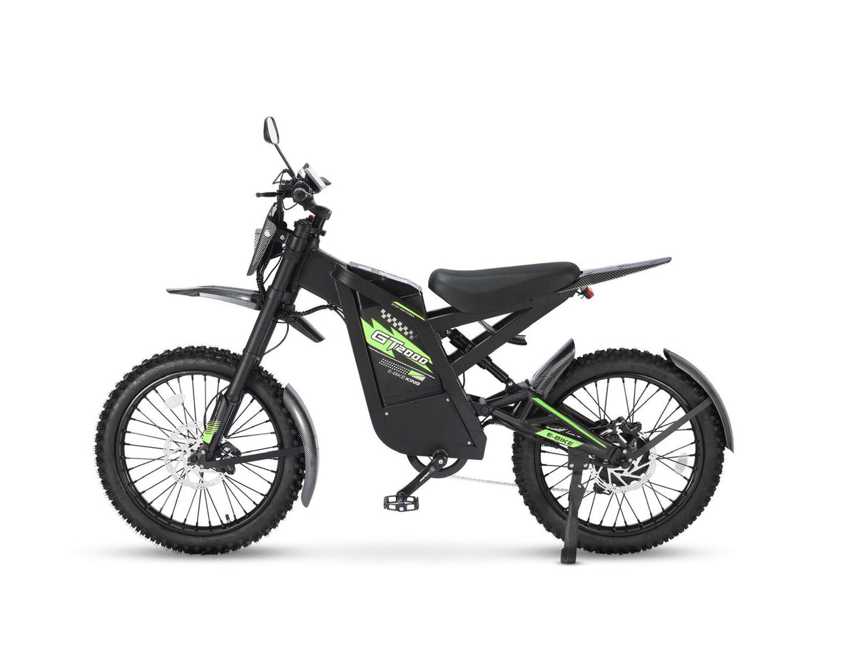 Ouxi GT2000 2.0 fatbike in groen, andere zijde